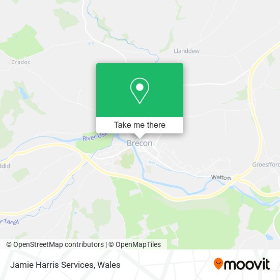 Jamie Harris Services map