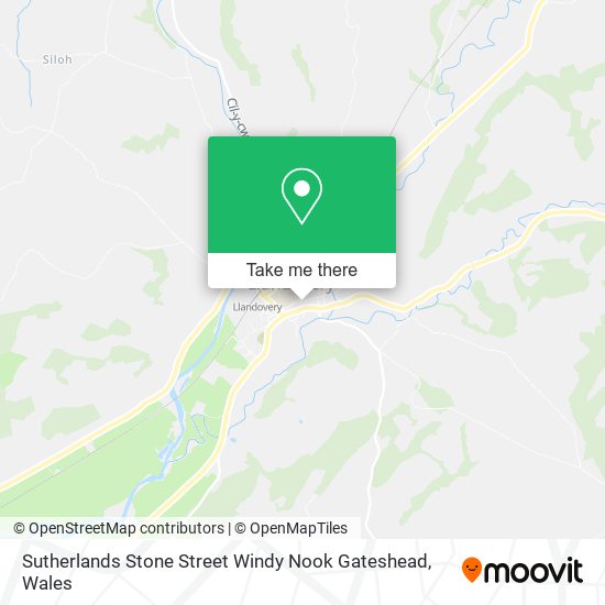 Sutherlands Stone Street Windy Nook Gateshead map