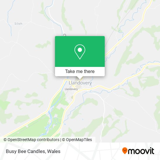 Busy Bee Candles map