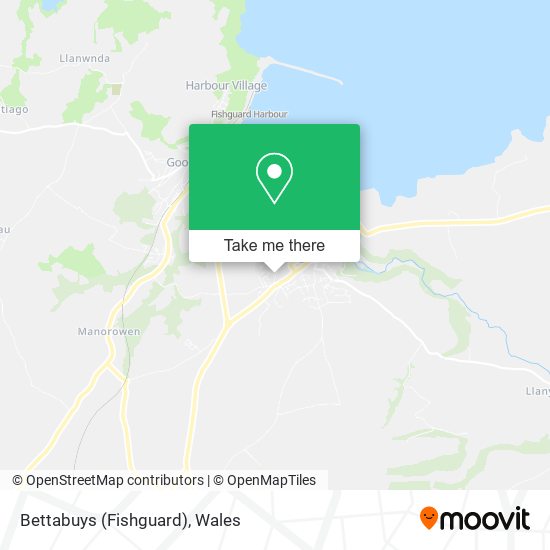Bettabuys (Fishguard) map