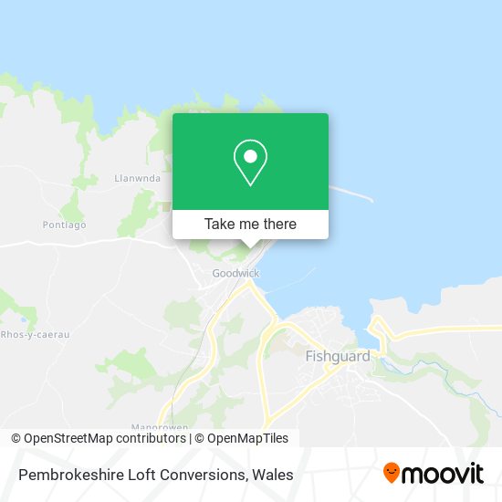Pembrokeshire Loft Conversions map