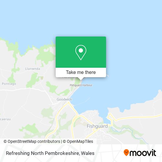 Refreshing North Pembrokeshire map
