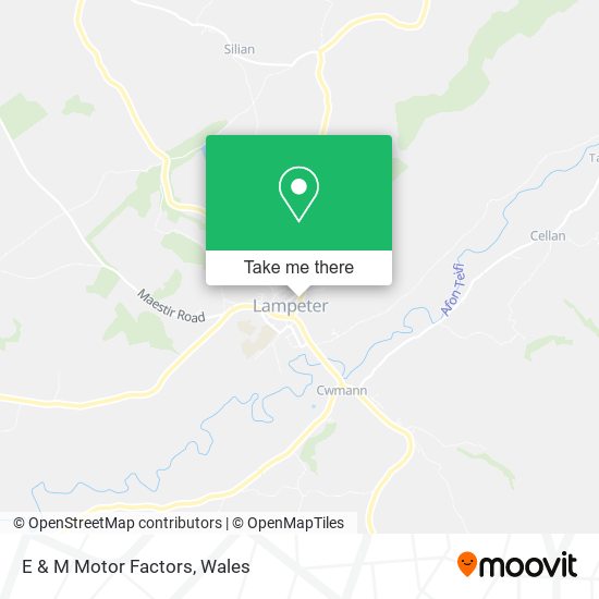 E & M Motor Factors map