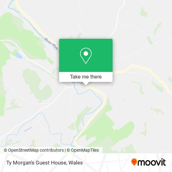 Ty Morgan's Guest House map