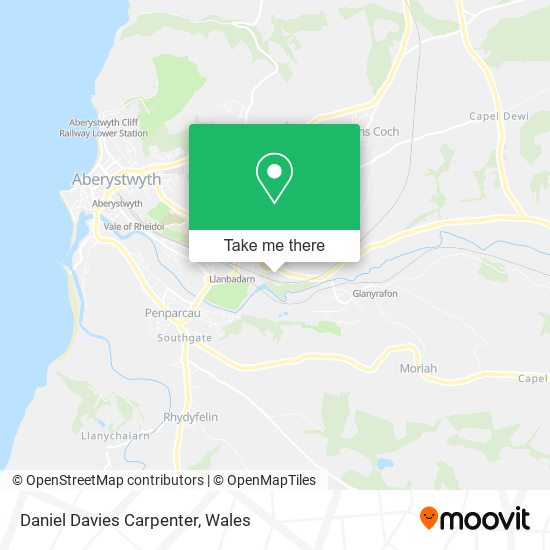 Daniel Davies Carpenter map