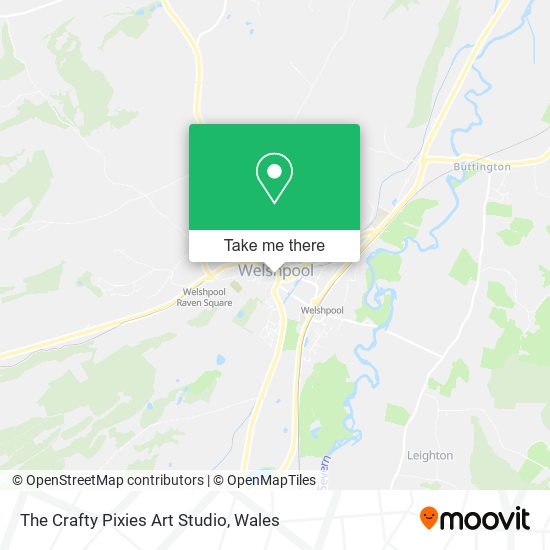 The Crafty Pixies Art Studio map