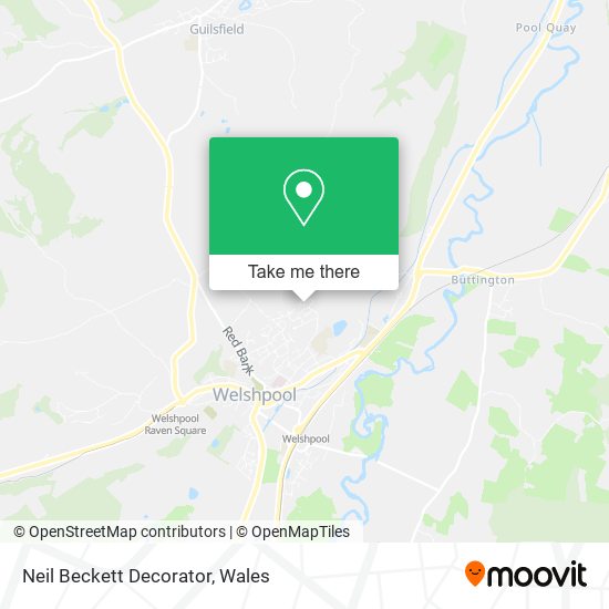 Neil Beckett Decorator map