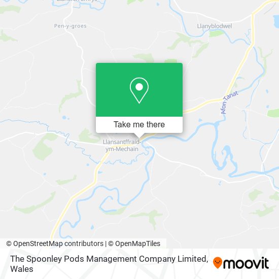 The Spoonley Pods Management Company Limited map