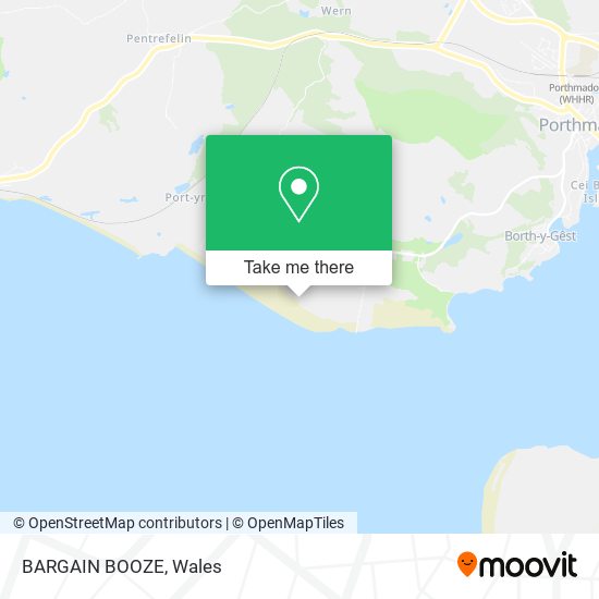 BARGAIN BOOZE map