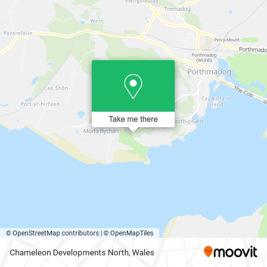 Chameleon Developments North map