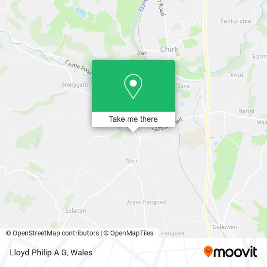 Lloyd Philip A G map