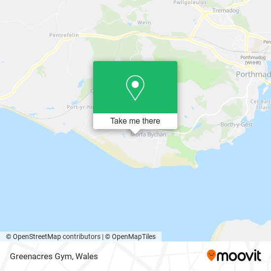 Greenacres Gym map