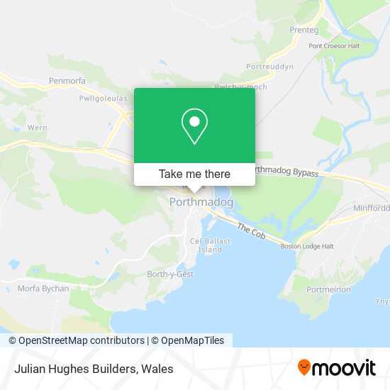 Julian Hughes Builders map