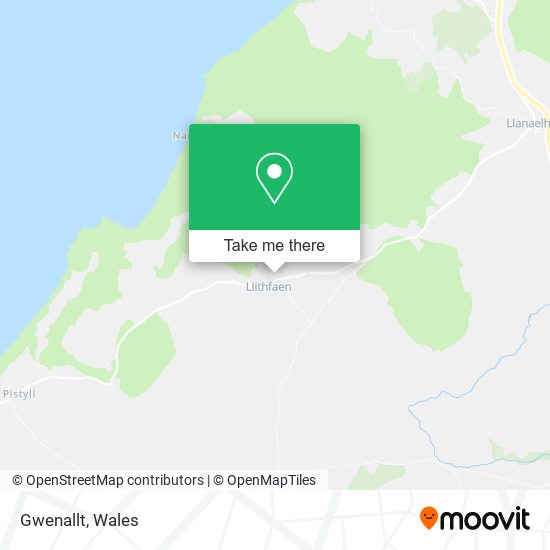 Gwenallt map