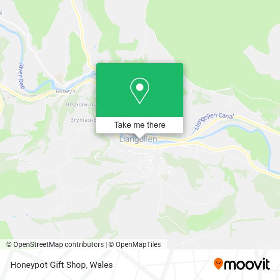 Honeypot Gift Shop map