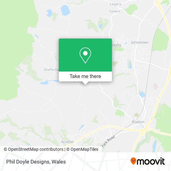 Phil Doyle Designs map