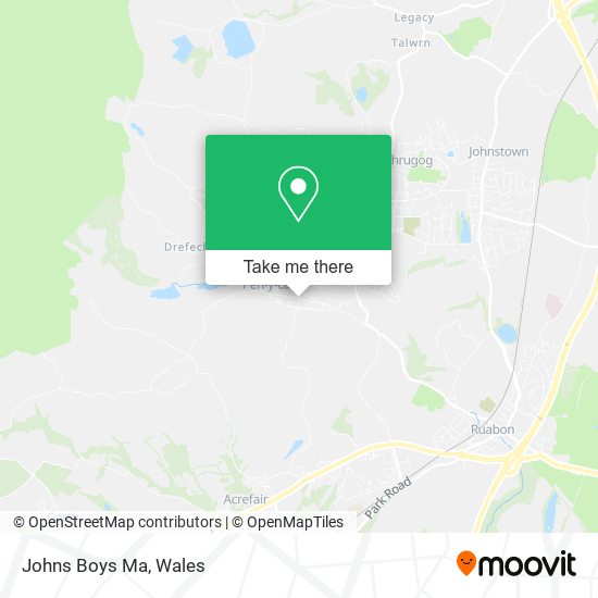 Johns Boys Ma map