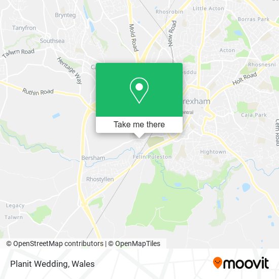Planit Wedding map