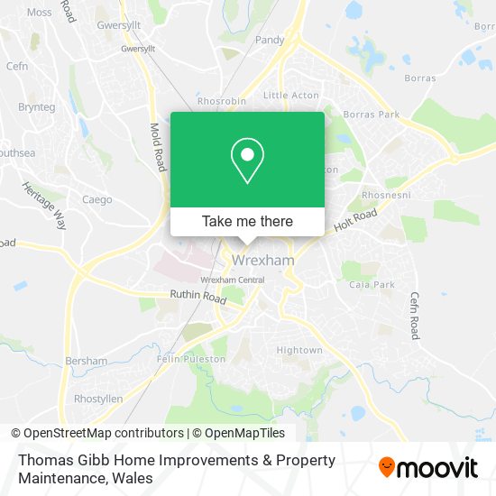 Thomas Gibb Home Improvements & Property Maintenance map