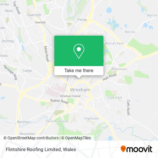 Flintshire Roofing Limited map