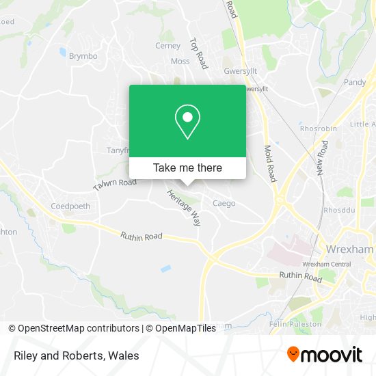 Riley and Roberts map