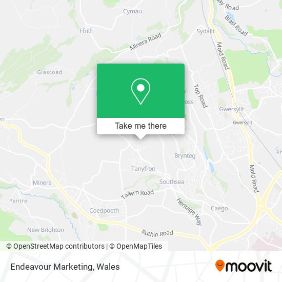 Endeavour Marketing map