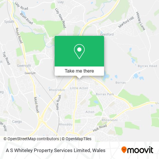 A S Whiteley Property Services Limited map