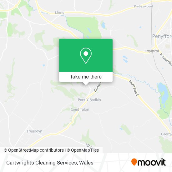 Cartwrights Cleaning Services map
