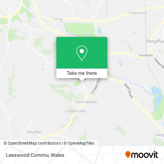 Leeswood Commu map