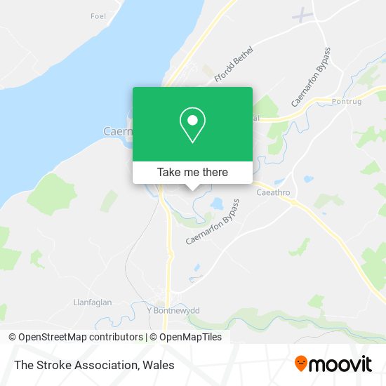 The Stroke Association map