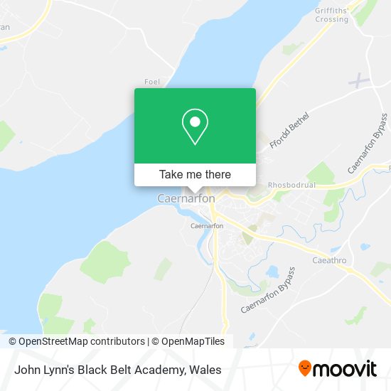 John Lynn's Black Belt Academy map