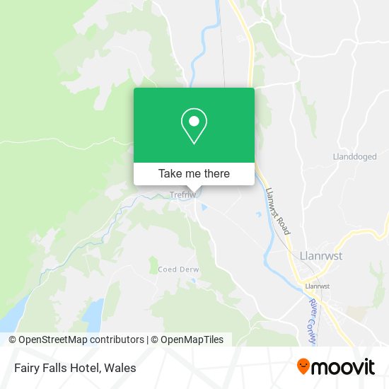 Fairy Falls Hotel map