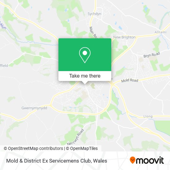 Mold & District Ex Servicemens Club map