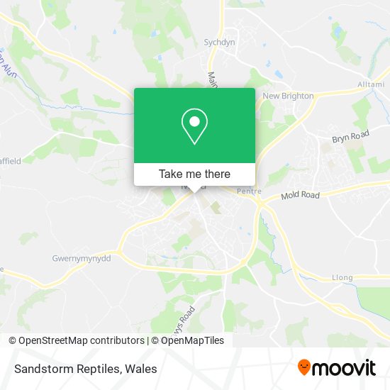 Sandstorm Reptiles map