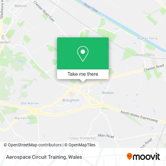Aerospace Circuit Training map