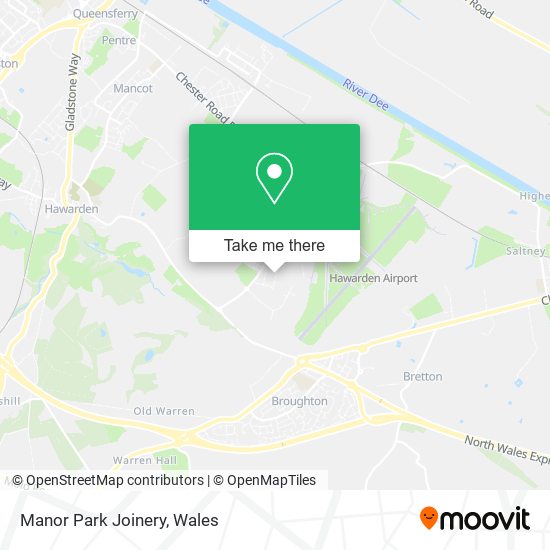 Manor Park Joinery map