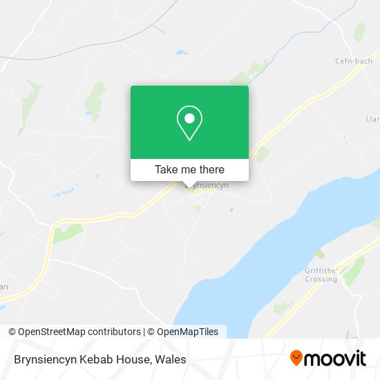 Brynsiencyn Kebab House map