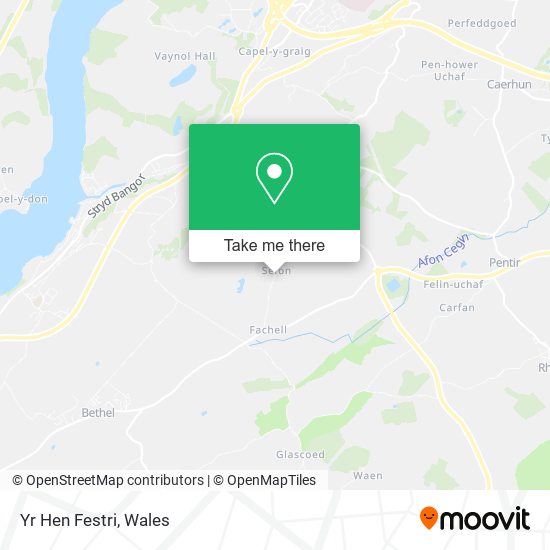 Yr Hen Festri map