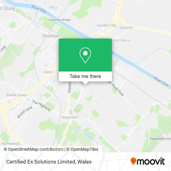 Certified Ex Solutions Limited map
