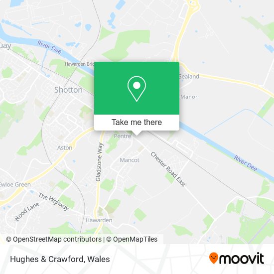 Hughes & Crawford map