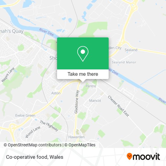 Co-operative food map