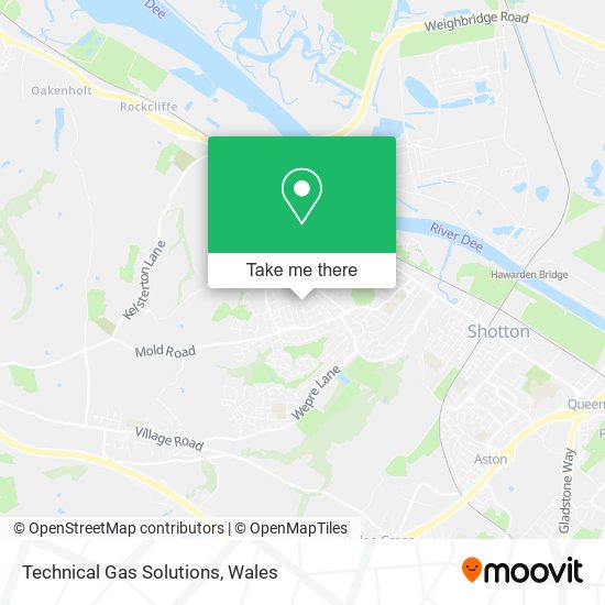Technical Gas Solutions map