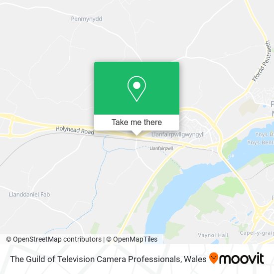 The Guild of Television Camera Professionals map