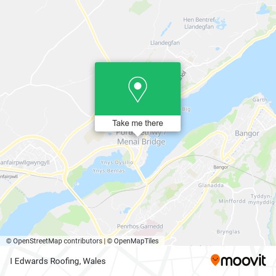 I Edwards Roofing map