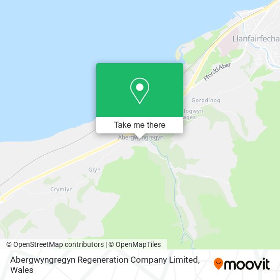 Abergwyngregyn Regeneration Company Limited map