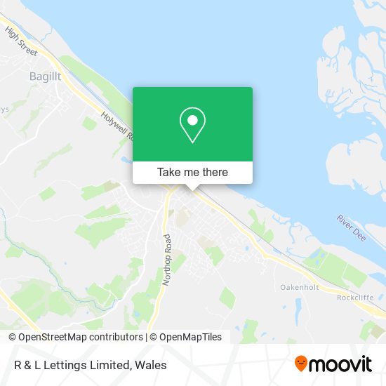 R & L Lettings Limited map