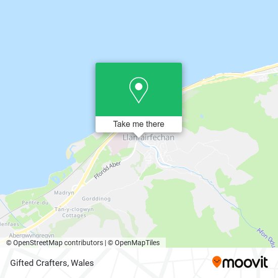 Gifted Crafters map
