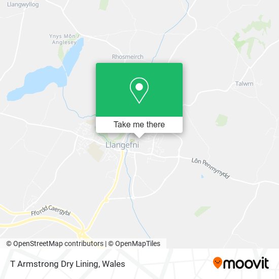 T Armstrong Dry Lining map