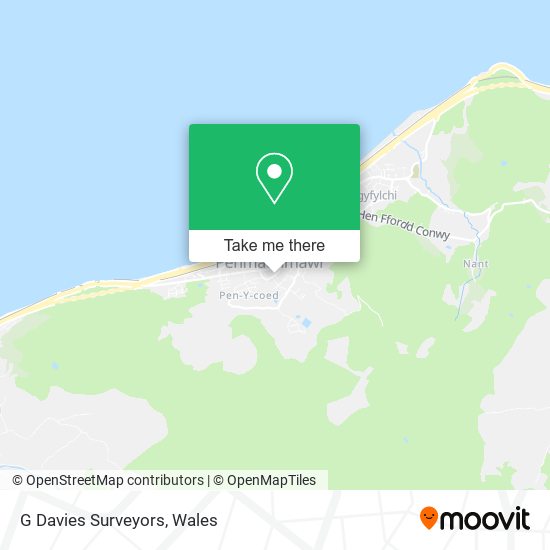 G Davies Surveyors map