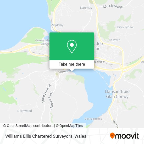 Williams Ellis Chartered Surveyors map